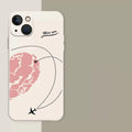 Vogueen iPhone 15 Plus / style 4 Aircraft Love Heart Couple iPhone Case
