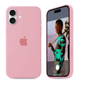 iPhone 16 Plus iPhone Silicone Case (Candy Pink)