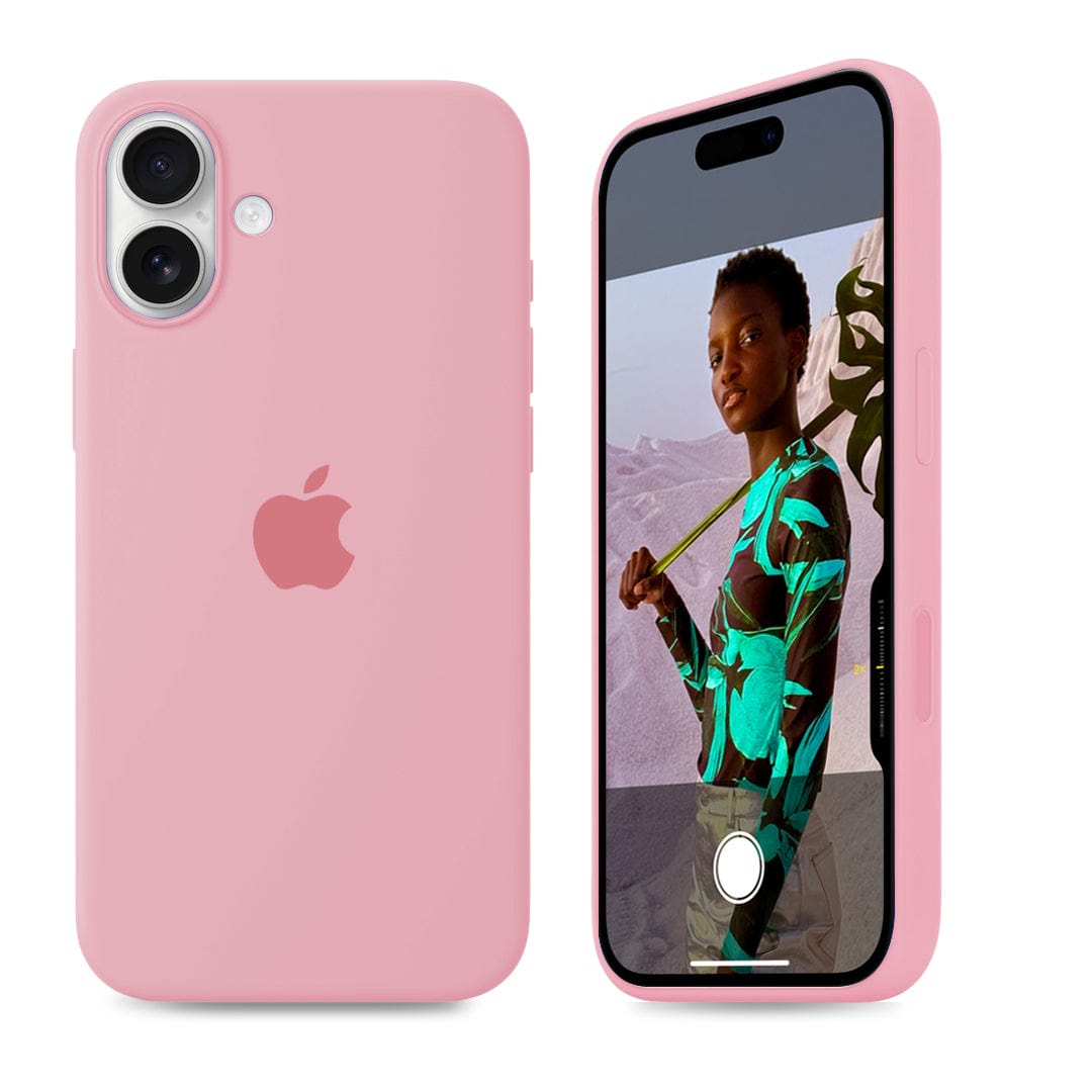iPhone 16 Plus iPhone Silicone Case (Candy Pink)