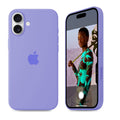 iPhone 16 Plus iPhone Silicone Case (Lilac)