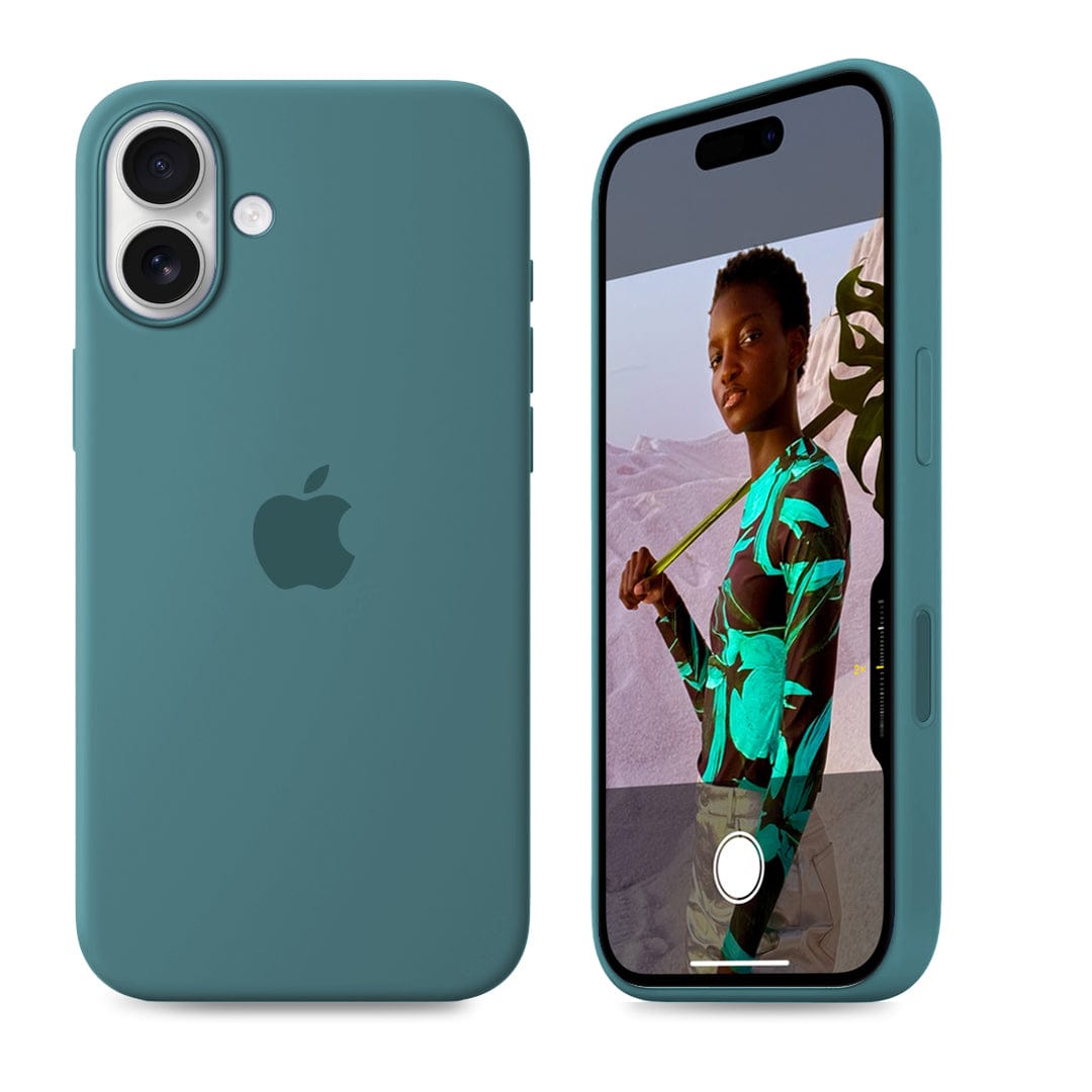 iPhone 16 Plus iPhone Silicone Case (Pine Green)
