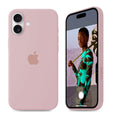 iPhone 16 Plus iPhone Silicone Case (Pink Sand)