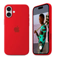 iPhone 16 Plus iPhone Silicone Case (Red)