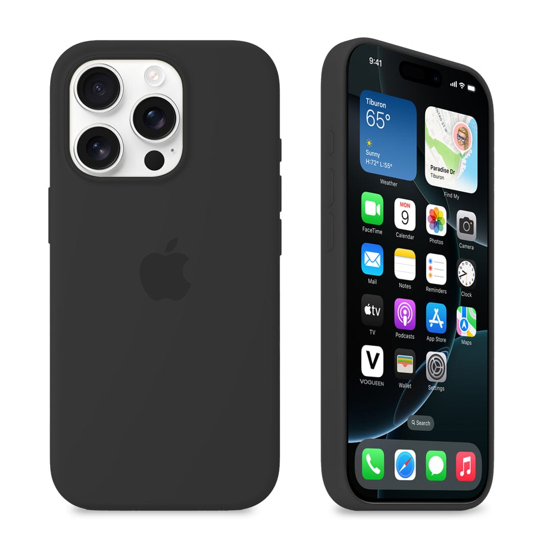 iPhone 16 Pro Black Silicone Case