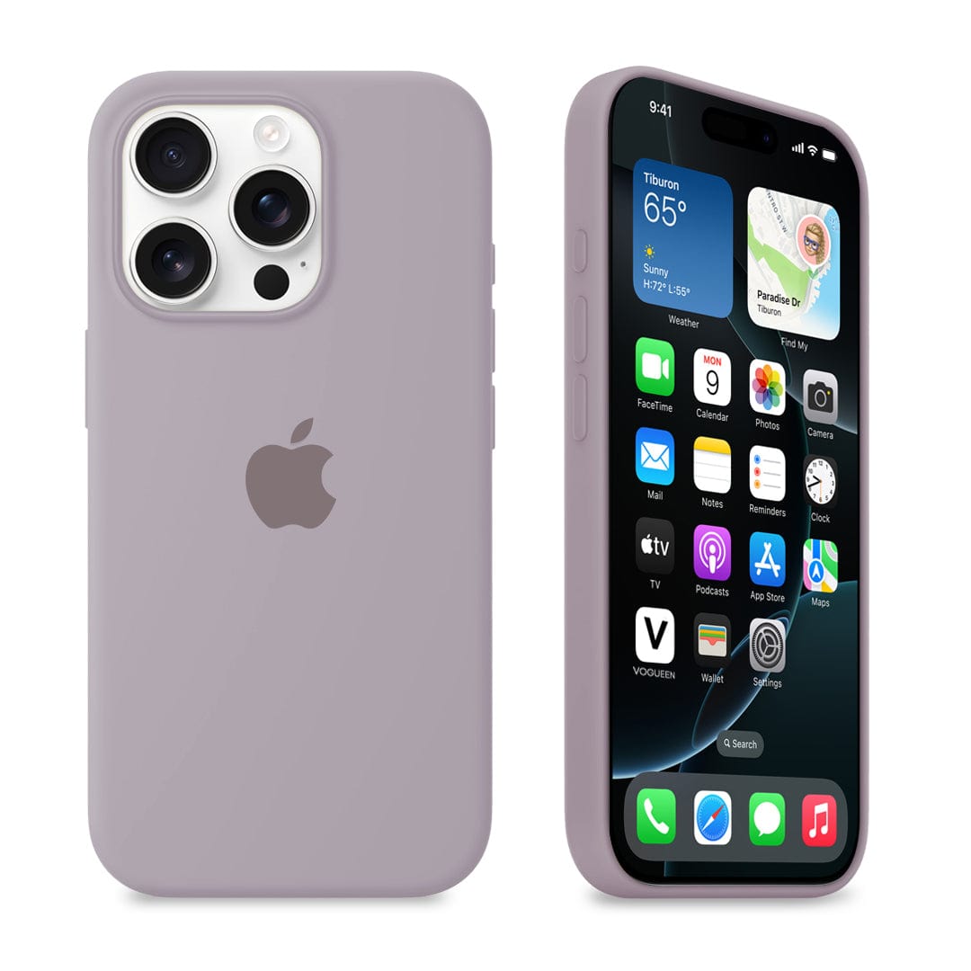 iPhone 16 Pro Lavender Silicone Case