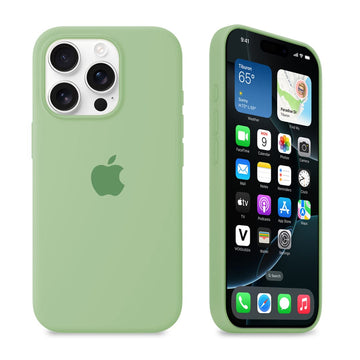 iPhone 16 Pro Matcha Green Silicone Case