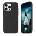 iPhone 16 Pro Max Black Silicone Case