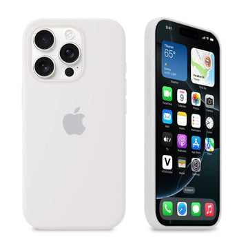 iPhone 16 Pro White Silicone Case