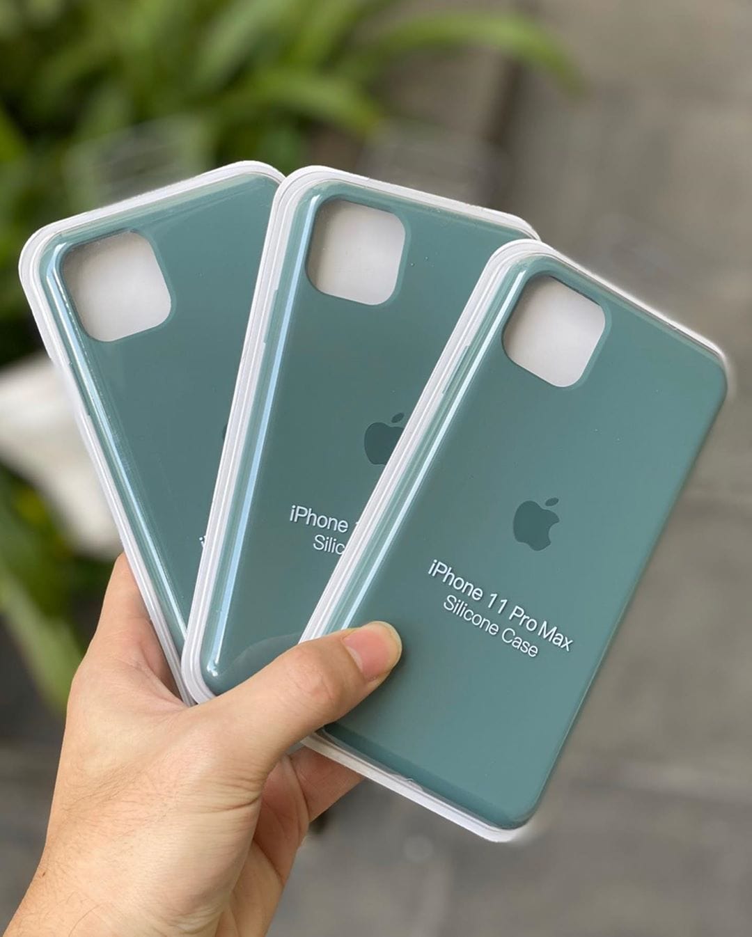 Vogueen iPhone Silicone Case (Pine Green)