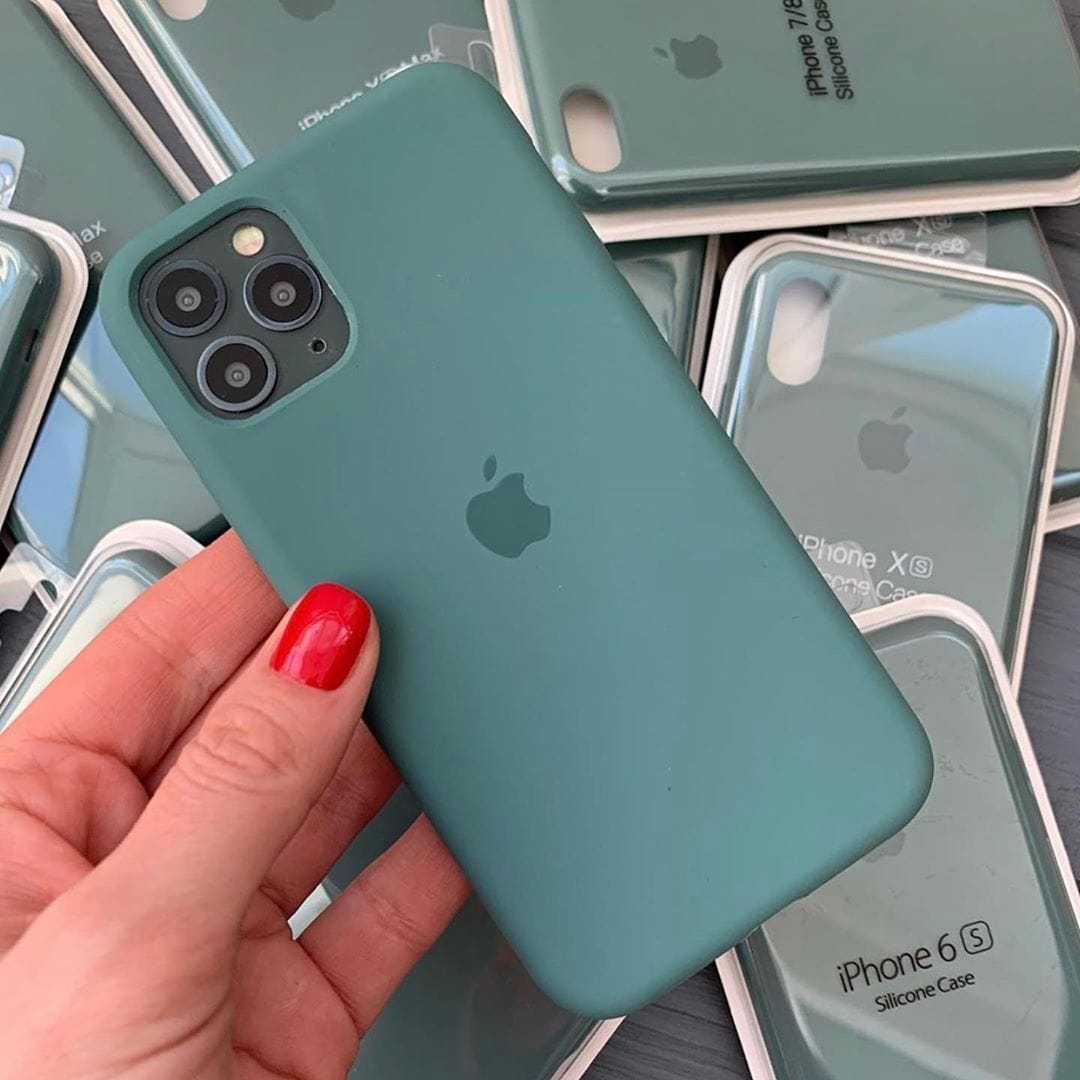 Vogueen iPhone Silicone Case (Pine Green)