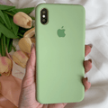 Vogueen iPhone Silicone Case (Matcha Green)