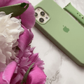 Vogueen iPhone Silicone Case (Matcha Green)