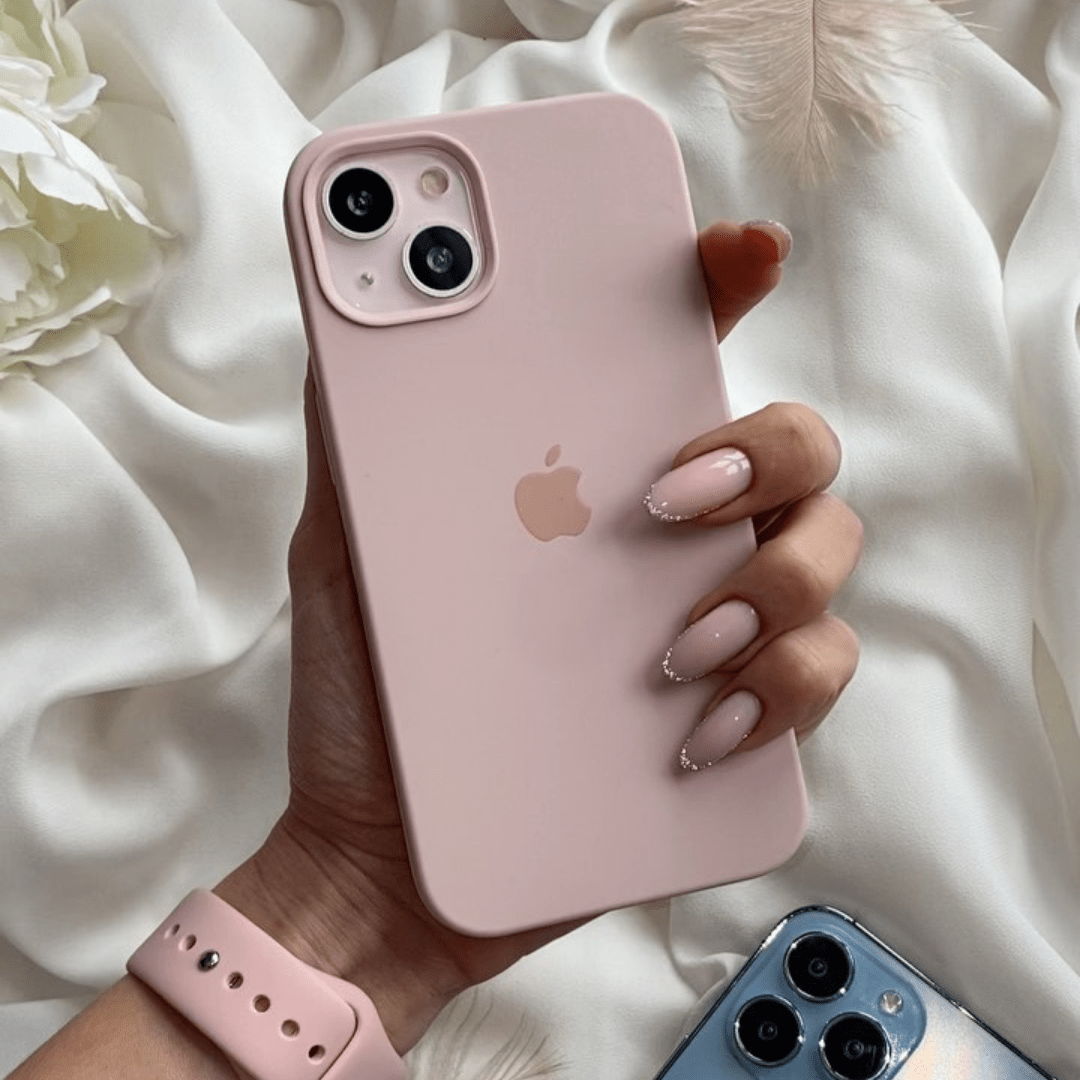 Vogueen iPhone Silicone Case (Pink Sand)