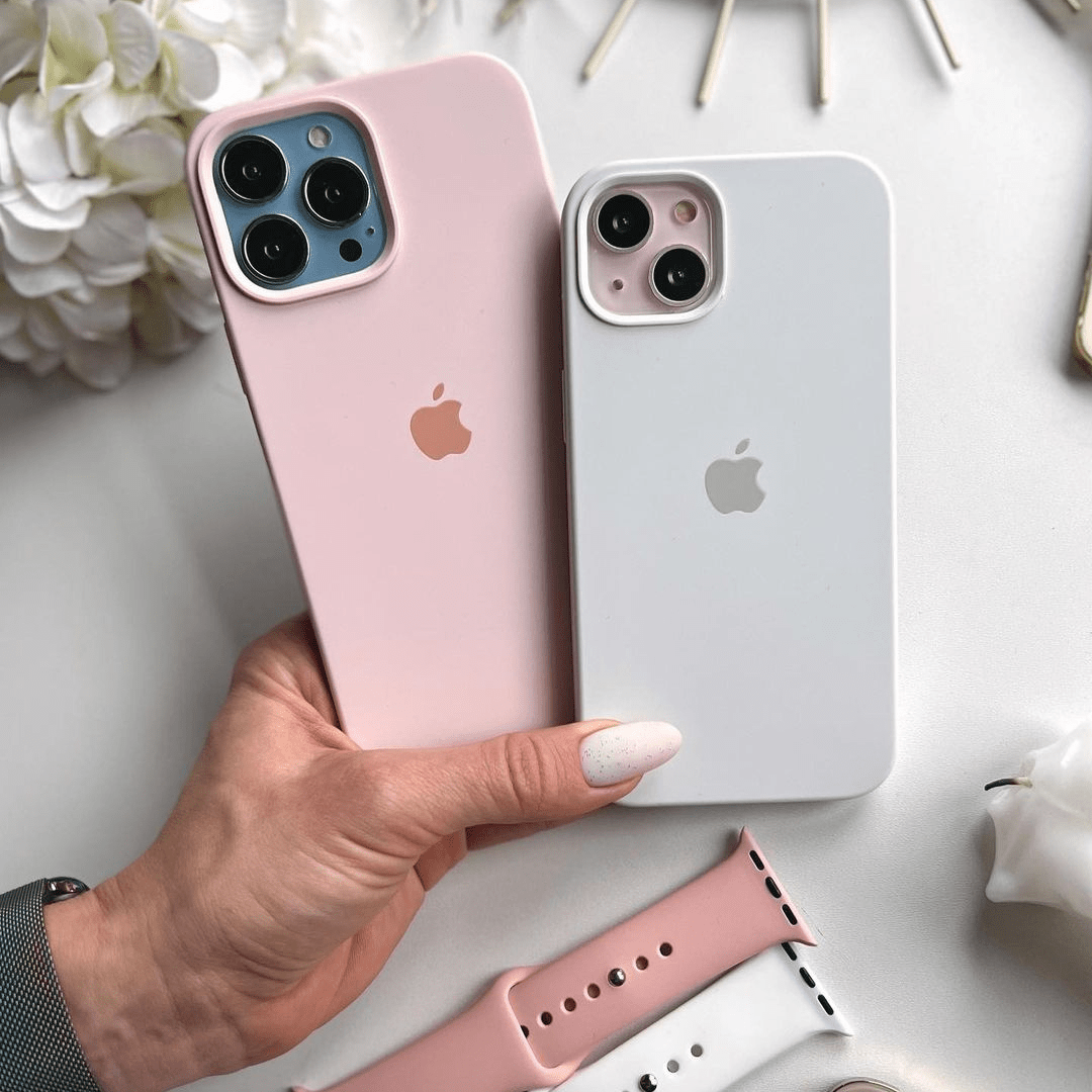 Vogueen iPhone Silicone Case (Pink Sand)