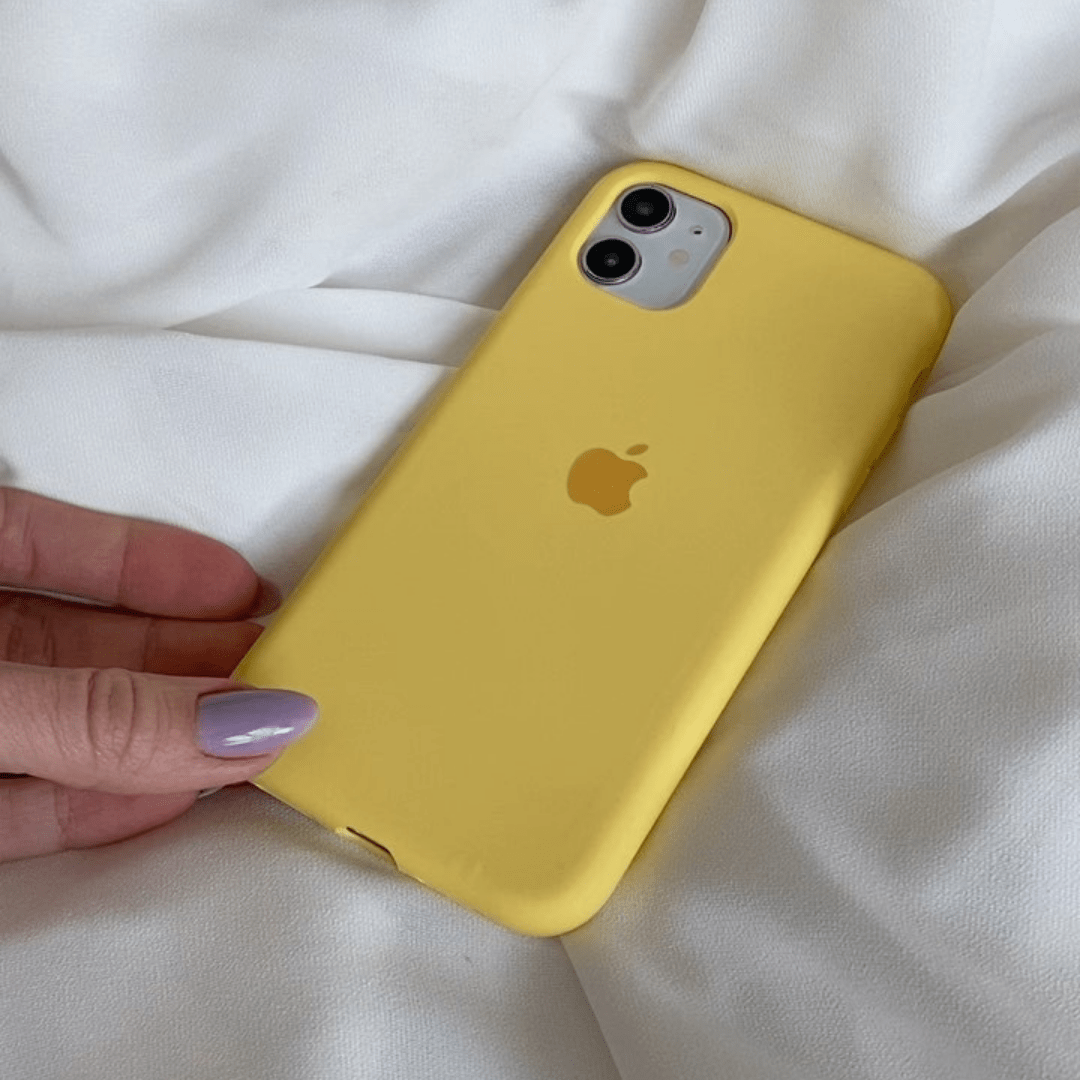 Vogueen iPhone Silicone Case (Yellow)