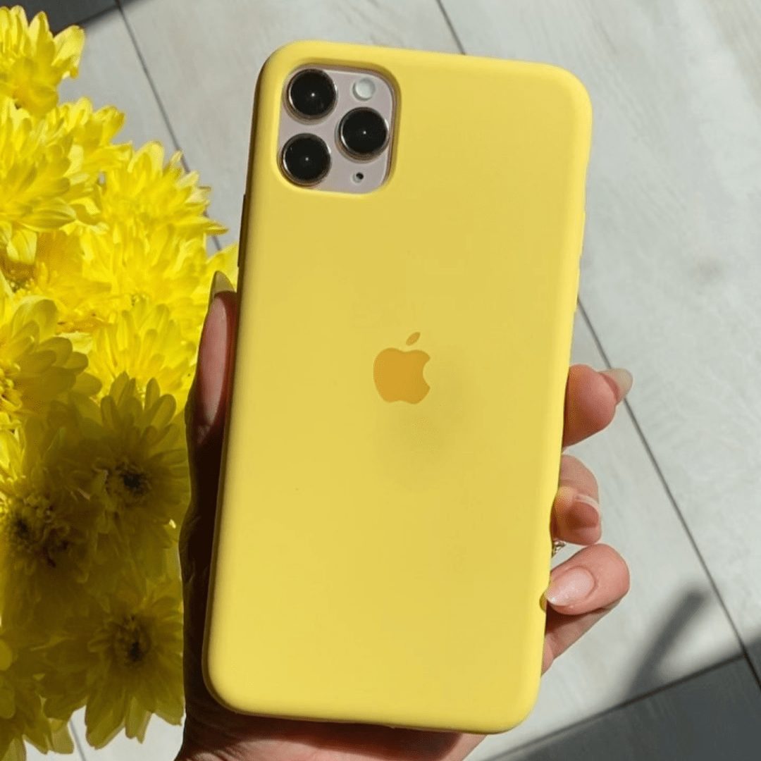 Vogueen iPhone Silicone Case (Yellow)