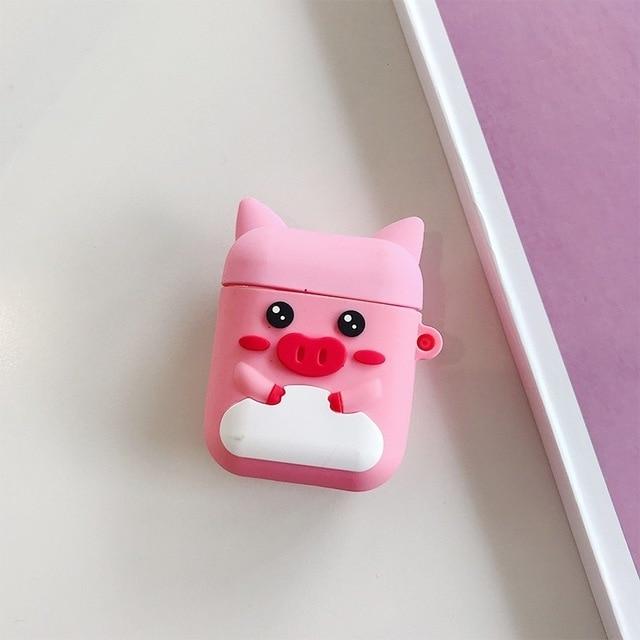 Vogueen 5 Cartoon Character Apple Airpods Case