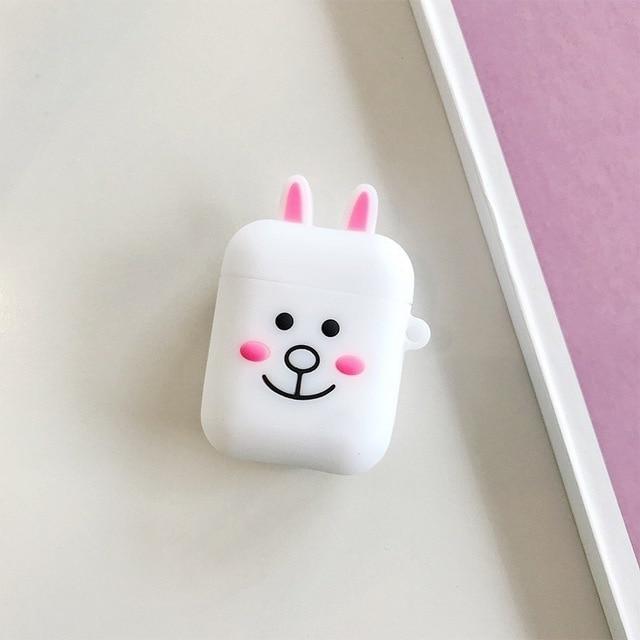 Vogueen 23 Cartoon Character Apple Airpods Case