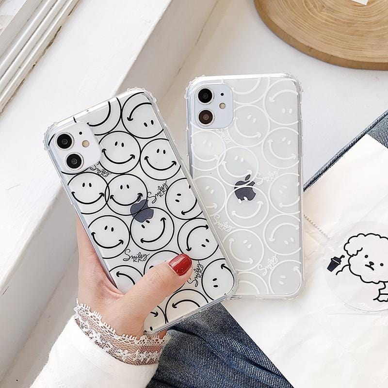 New Cute Smiley iPhone Case – Vogueen New Cute Smiley iPhone Case – Vogueen