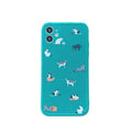 Vogueen For iPhone 11 / Cat Cute Cartoon Animals iPhone Case