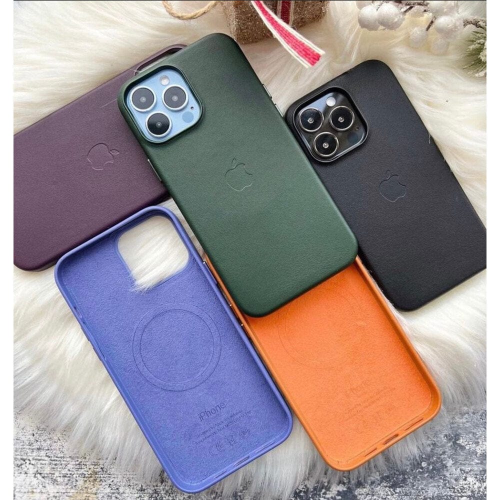 iPhone Leather Case with MagSafe – Vogueen iPhone Leather Case with MagSafe – Vogueen