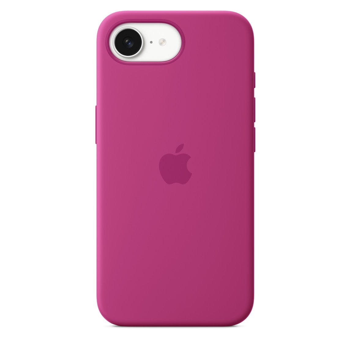 iPhone 16e / Fuchsia iPhone 16 Plus Silicone Case with MagSafe