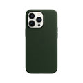 Vogueen iPhone 16 Pro Max / Green iPhone 16 Leather Case with MagSafe