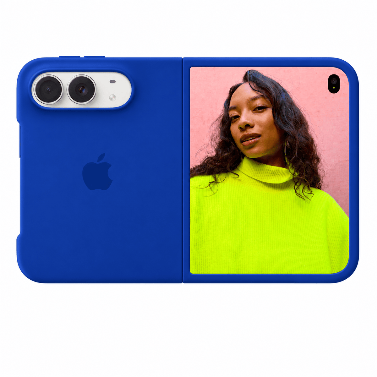 iPhone Duo Royal Blue Silicone Case with MagSafe