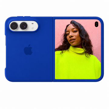 iPhone Duo Royal Blue Silicone Case with MagSafe
