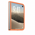 iPhone Duo Coral Orange Silicone Case with MagSafe