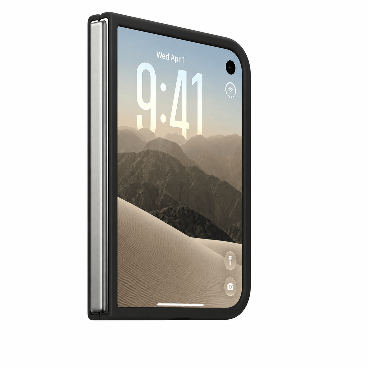 iPhone Duo Black Silicone Case with MagSafe