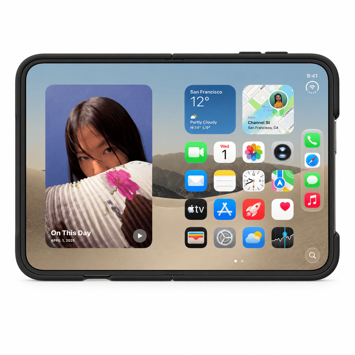iPhone Duo Black Silicone Case with MagSafe