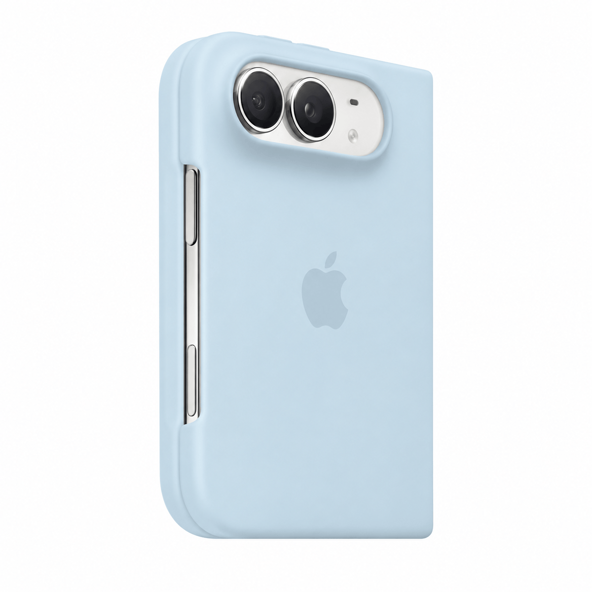 iPhone Duo Sky Blue Silicone Case with MagSafe