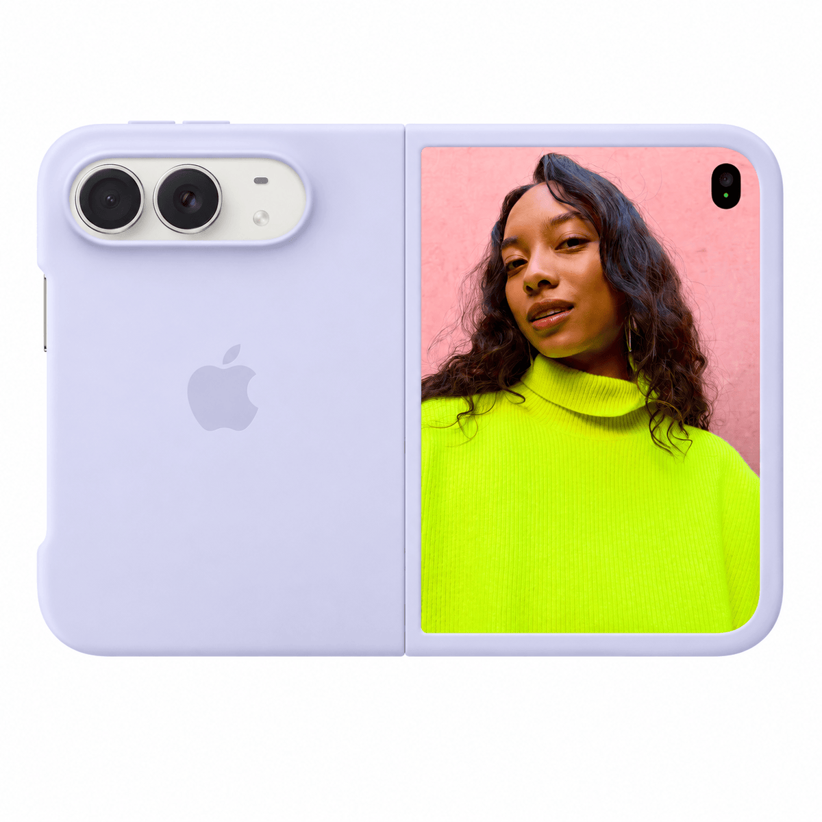 iPhone Duo Lavender Silicone Case with MagSafe