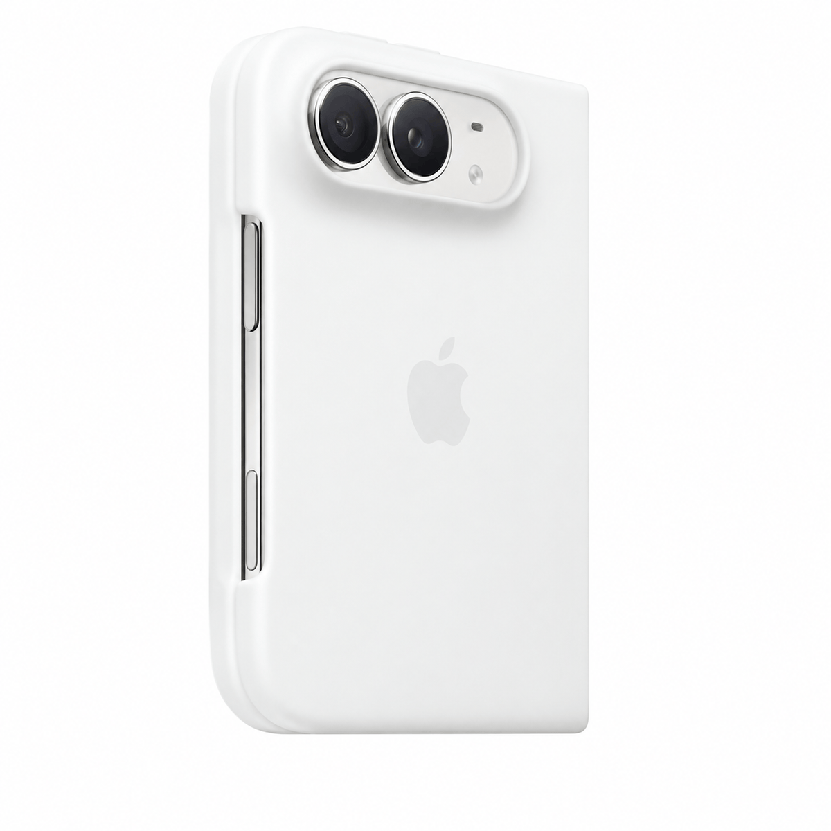 iPhone Duo White Silicone Case with MagSafe