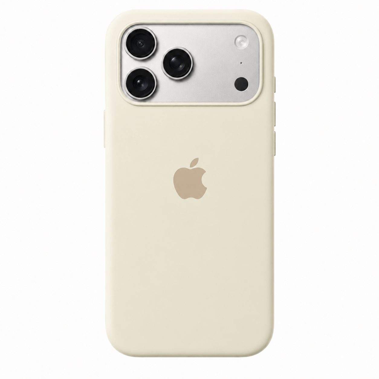 Vanilla iPhone 18 Pro Silicone Case with MagSafe