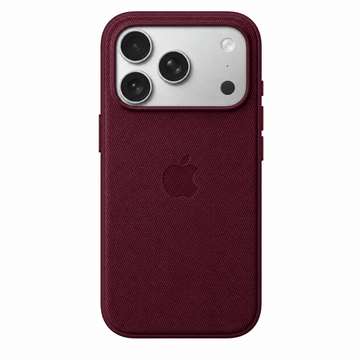 Wine Red iPhone 18 Pro FineWoven Case with MagSafe