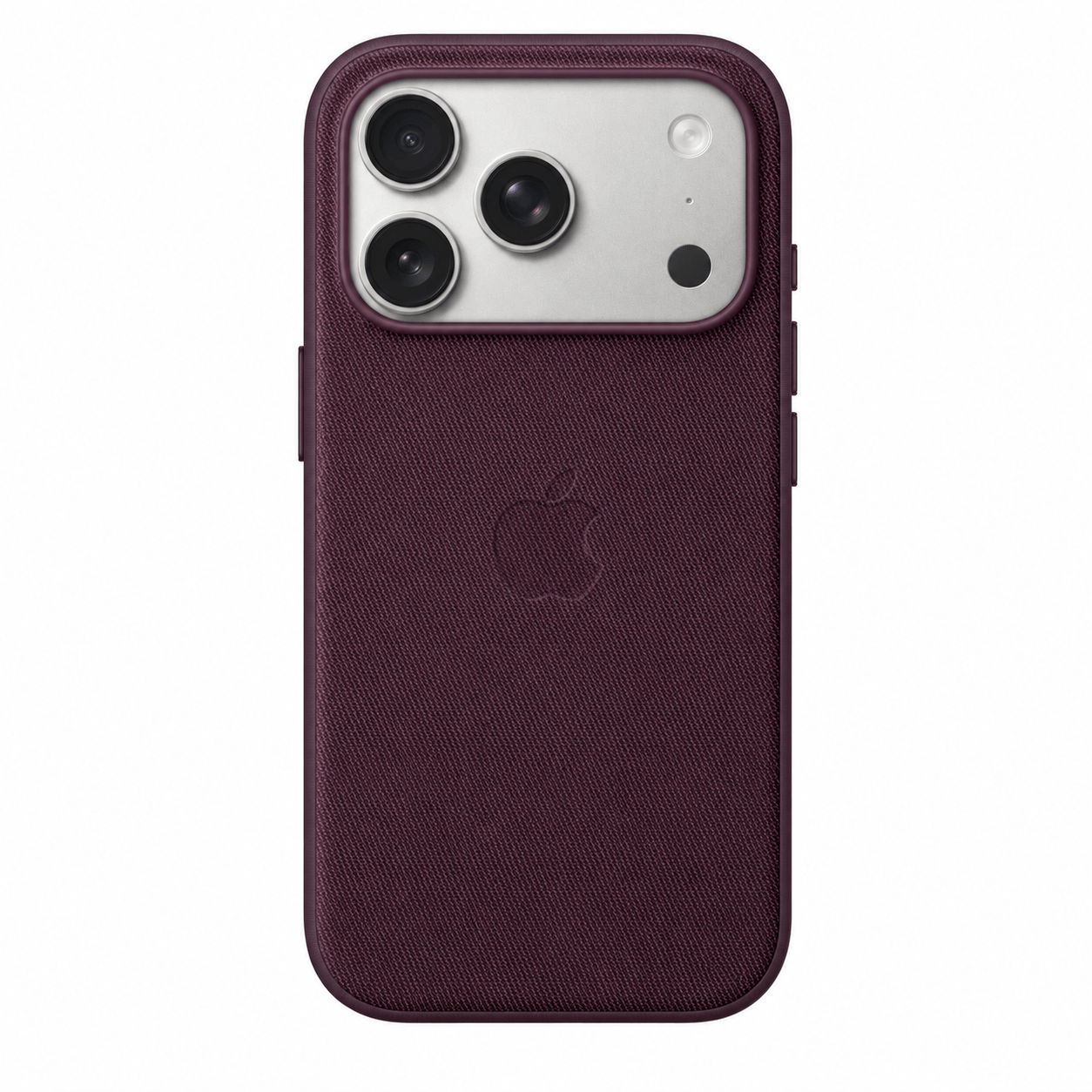 Deep Cherry iPhone 18 Pro FineWoven Case with MagSafe