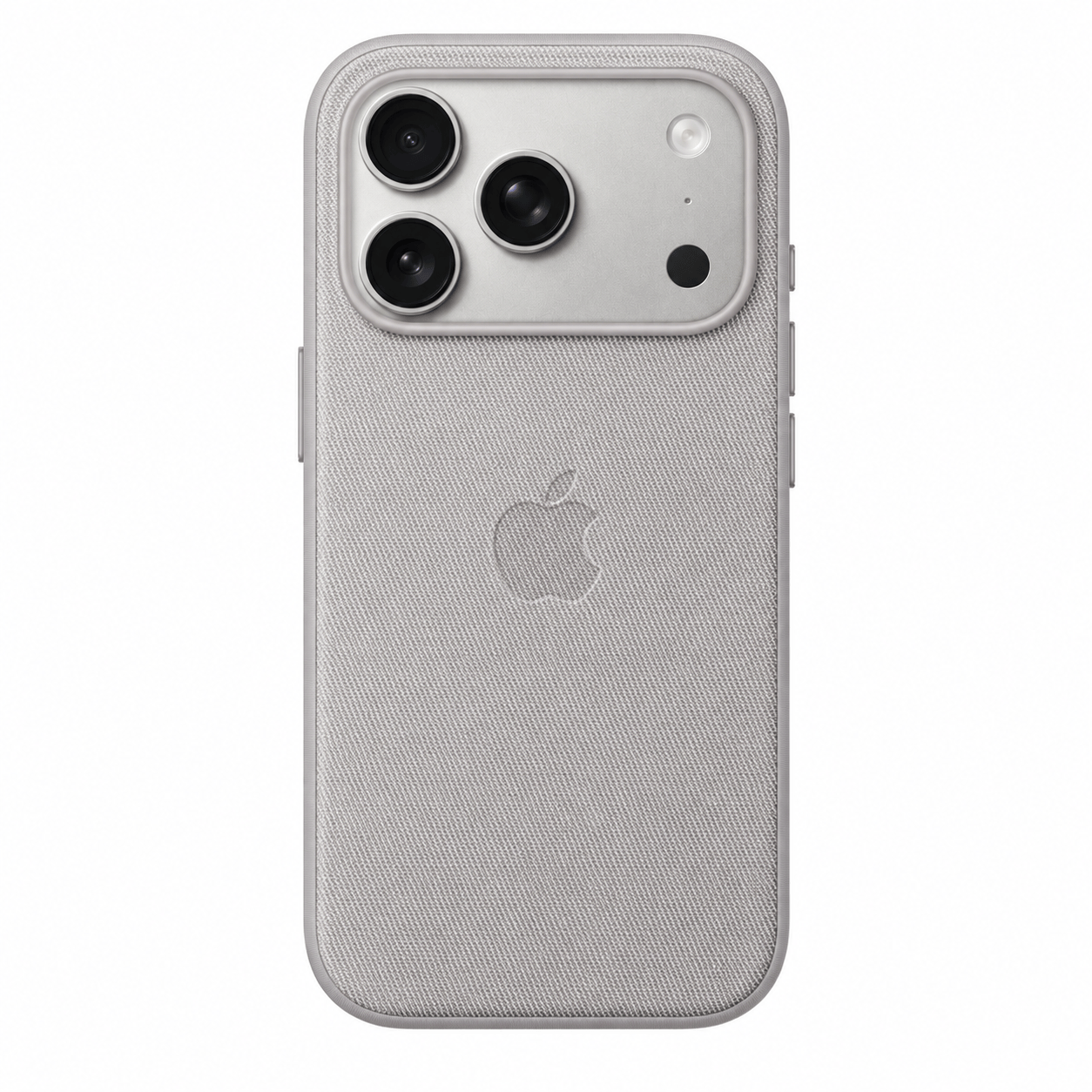 Light Gray iPhone 18 Pro FineWoven Case with MagSafe