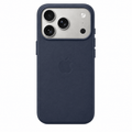 Baltic Blue iPhone 18 Pro Leather Case with MagSafe