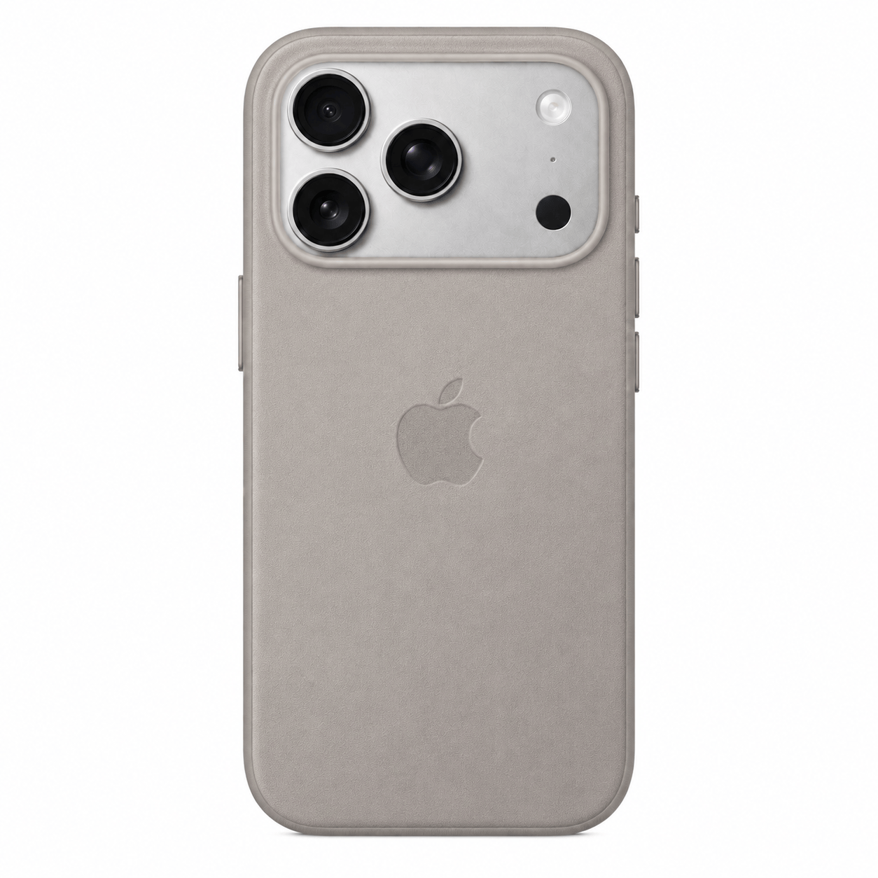 Taupe iPhone 18 Pro Leather Case with MagSafe