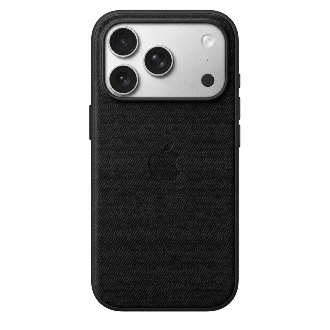 Black iPhone 18 Pro FineWoven Case with MagSafe