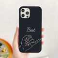 Vogueen iPhone 12 Pro / Style 3 Girls Bff Best Friends Forever Always iPhone Case