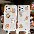 Vogueen Cartoon Panda iPhone Case