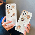 Vogueen Cartoon Panda iPhone Case