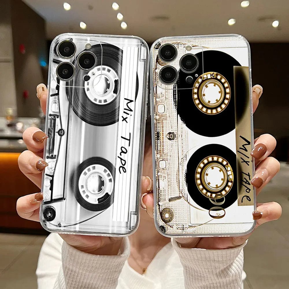 Vogueen Hot Classical Old Cassette Tape iPhone Case