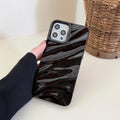 Vogueen RuffleWave Satin iPhone Case