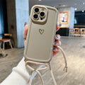 Vogueen HeartLink Crossbody iPhone Case