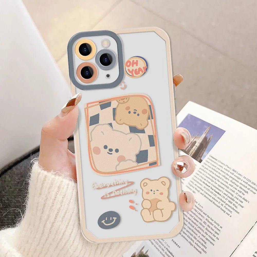 Vogueen 1 / For iPhone 13 Cartoon Panda iPhone Case