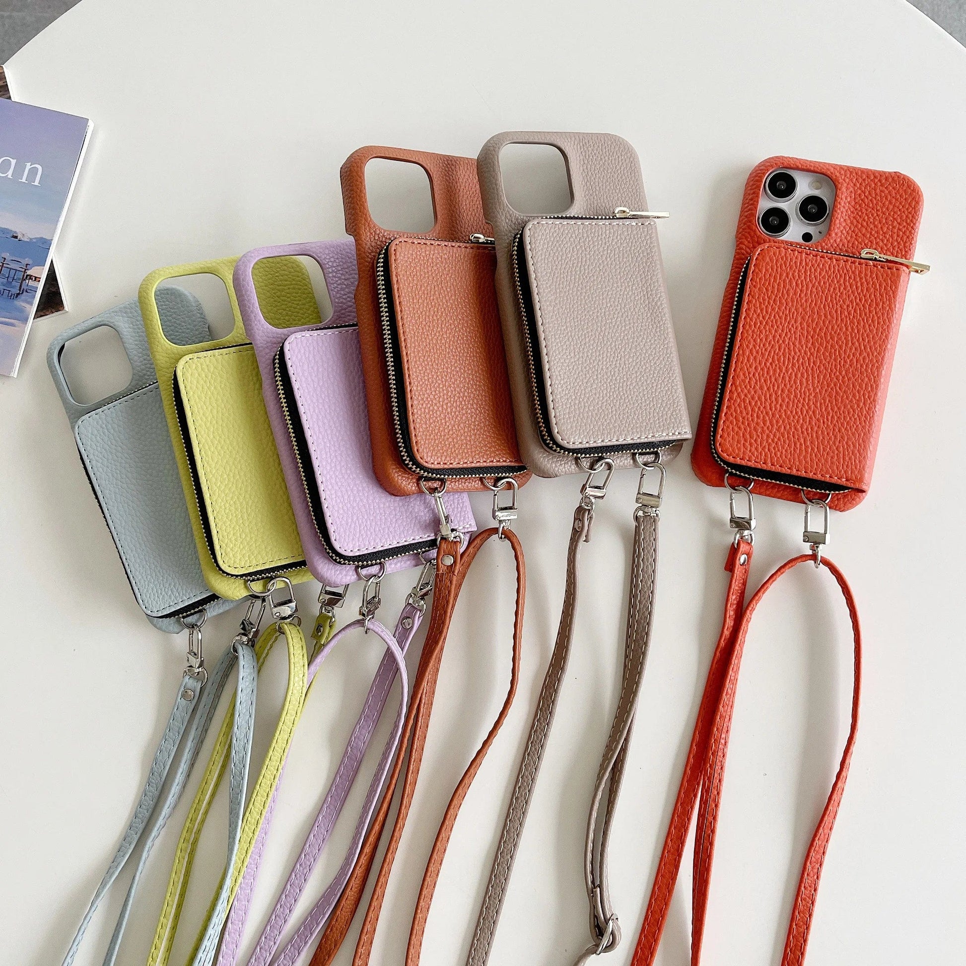 Luxury Crossbody Wallet Leather iPhone Case – Vogueen Luxury Crossbody Wallet Leather iPhone Case – Vogueen